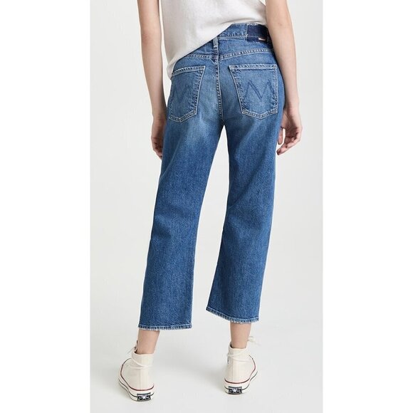 💕MOTHER SUPERIOR💕 The Ditcher Crop Jeans ~ Running With Scissors 25 NWT - Picture 9 of 16